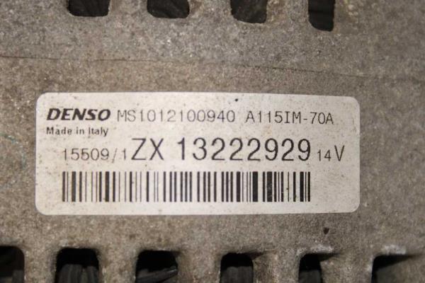 ALTERNATEUR OPEL 70A - Vue 4